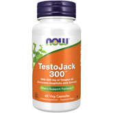 NOW Foods TestoJack 300 - 60 Veg Capsules